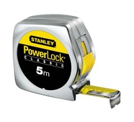 Odmerajte 3 m 127 mm puzdro Powerlock vyrobené z plastu Stanley