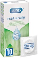 DUREX Naturals Kondómy Prírodný gél 10 kusov