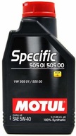 ŠPECIFICKÉ MOTUL 505,01 505,00 5W40 ACEA C3 1L