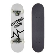 Skateboard MASTER Explosion Board - biely