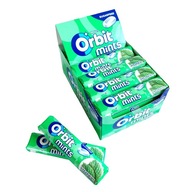 DROPS ORBIT MINTS SPEARMINT BEZ CUKRU 28 g x 24