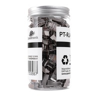 RJ45 priechodná kat5e FTP zástrčka PT-RJ455FT-0 100ks