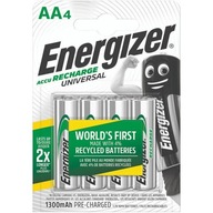 Energizer univerzálne batérie AA HR6 1300mAh (4)