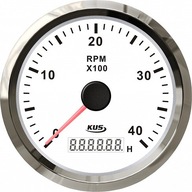 Tachometer s počítadlom SeaV 4000RPM 85 mm