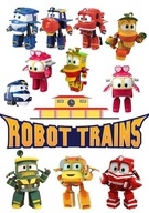 Tortová oblátka ROBOT TRAINS cukrová potlač