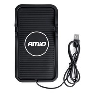 Amio 3000 mA USB indukčná nabíjačka do auta