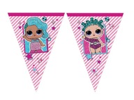 LOL Glitterati Birthday Party Flag Banner