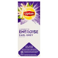 Čierny čaj Lipton Earlgrey s príchuťou 50g