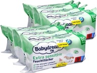 BABYDREAM VLHČENÉ Utierky S ALOE 2x320=640 ks.