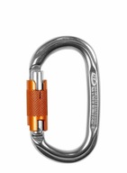 Karabína Climbing Technology Pillar CF WG (Twist Lock) - titán/oranžová