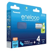 4 x ENELOOP R6/AA BATÉRIE 2000mAh+ Strong Box