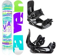 Snowboard RAVEN Venus 141cm + viazanie MP180