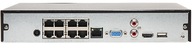 DAHUA NVR4108HS-8P-4KS2/L IP rekordér 8xPoE videorekordér 8MP 4K