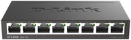 Switch 8 portov D-Link DGS-108 Gigabit metal