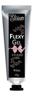 Elisium Flexy Gel Nail Gel White (4) 25 g