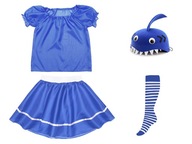 SHARK FISH BLUE SET 98-110 4 ks