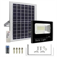 HALOGÉNOVÁ SOLAR LED 25 W + SOLÁRNE DIAĽKOVÉ OVLÁDANIE S DETEKTOROM