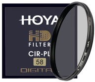 HOYA 58MM POLARIZAČNÝ PL-CIR HD FILTER 8 VRSTVÍ