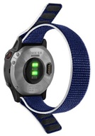 22 mm remienok Garmin Fenix ​​​​5 6 7 Nylon Blue