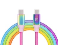 USB C - C kábel 1m 3A 60W Colorful Real-el Store