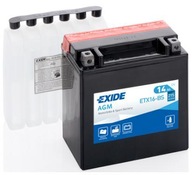 Batéria Exide ETX16-BS 14ah 215 A 12V