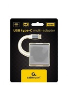 USB adaptér typu C, sivý