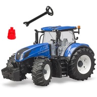 Traktor Bruder 03120 New Holland, odnímateľné kolesá