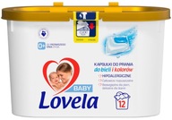 Lovela Baby Washing kapsule biele a farebné 12 ks