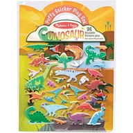 MELISSA&DOUG OPÄTOVNE POUŽITEĽNÉ NÁLEPKY DINOSAURY