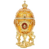 Závesná krabička na drobnosti na vajíčka Faberge