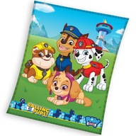 Detská deka z mäkkého koralu FLUFFY PAW Patrol DEKA 150x200