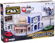 BBURAGO CITY DELUXE SET POLÍCIA 1:43 BBURAGO