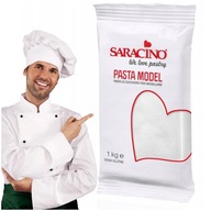 SARACINO CUKROVÁ PASTA, BIELA ​​PLASTOVÁ POĽAVA 1 kg