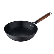 Tradičná liatinová panvica wok, 24 cm, indukcia