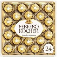 Ferrero Rocher Pralinky lieskovooriešková krabička na mliečnu čokoládu 300g