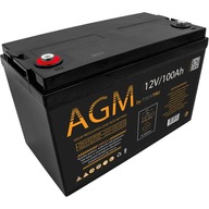 Techtru12V 100Ah gél/AGM batéria