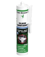 SANITÁRNY SILIKON BIELY 280 ML DEN BRAVEN