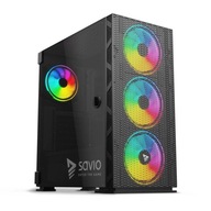 Puzdro Savio Raptor X1 Midi Tower ATX ARGB