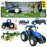 TRAKTOR RC TRAKTOR DIAĽKOVÝ OVLÁDANÝ PRÍVESNÝ STROJ NA SENO