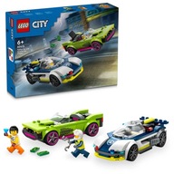 LEGO City 60415 Policajné auto naháňa svalové auto