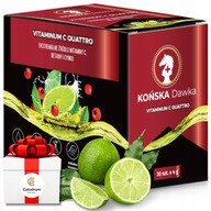 Konská dávka - VITAMÍN C Quattro - 30 vrecúšok BETAINE ZINC IMUNITY