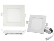 ECO Slim 6W stropné LED panelové svietidlo s napájacím adaptérom