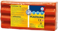 ASTRA plastelína 1 kg - červená