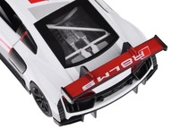 Kovový športový model auta Audi R8 LMS v mierke 1:32 zvuky svetlá ZA4609