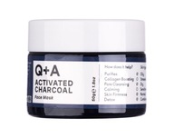 Q+A Activated Charcoal Face Mask čistiaca maska ​​s aktívnym uhlím 50 ml