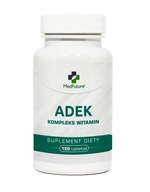 ADEK vitamínový komplex 120 tabliet A D3 E K2 MK-7