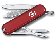 Záchranný vreckový nôž Victorinox Classic SD červený