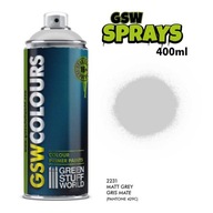 GSW - SPRAY Primer Color Matt Grey 400ml