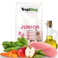 TROPIDOG Junior Large Turkey 12kg pre šteniatka