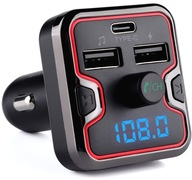 QC NABÍJAČKA BLUETOOTH FM VYSIELAČ DO AUTO